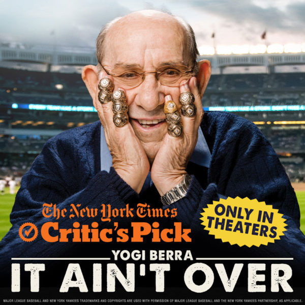 Yogi Berra It Aint Over North Park Theatre