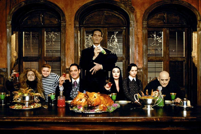 addams family values thanksgiving play