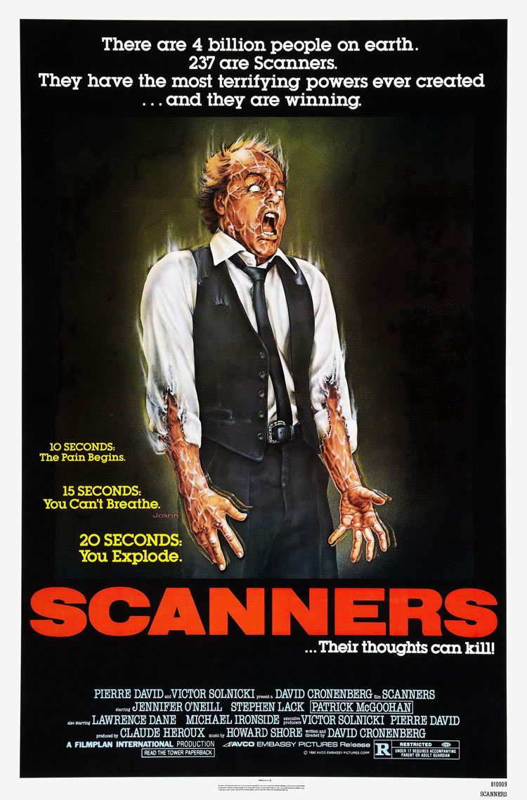 Scanners (1981) ORIGINAL TRAILER [HD 1080p] 